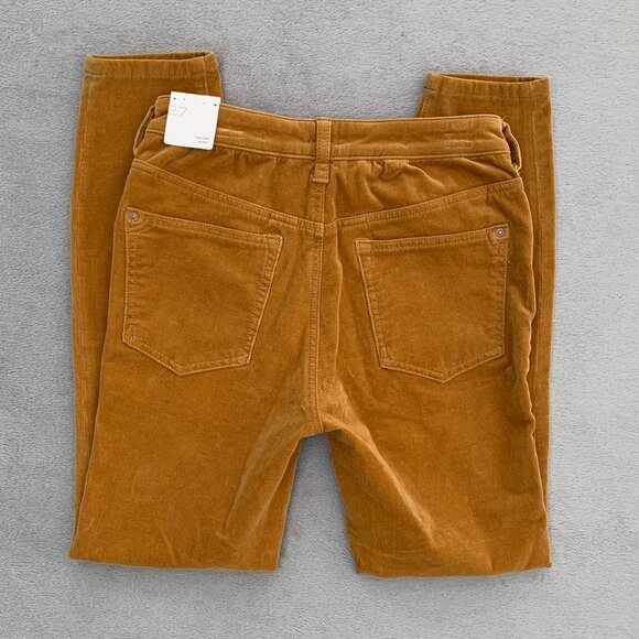 Anthropologie Pilcro Skinny High Rise Skinny Button Fly Corduroy Jeans Sz27 NWT - Picture 8 of 16